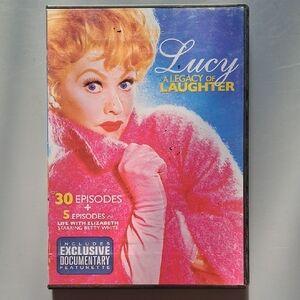 Lucy: A Legacy of Laughter DVD - Pink Cover